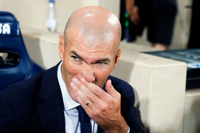 Zinédine Zidane bientôt viré du banc du Real Madrid ?