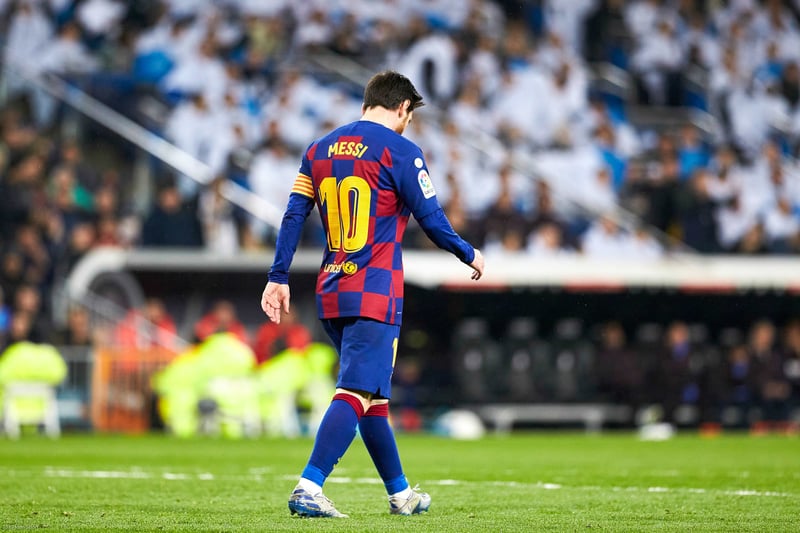 Lionel Messi capitaine du FC Barcelone.