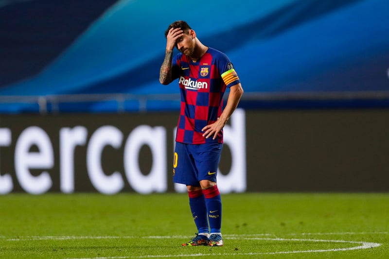 Lionel Messi, capitaine du FC Barcelone.