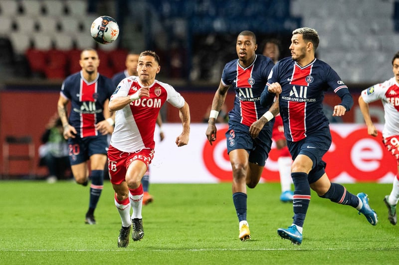 Le PSG battu par l'AS Monaco (0-2), à Paris.