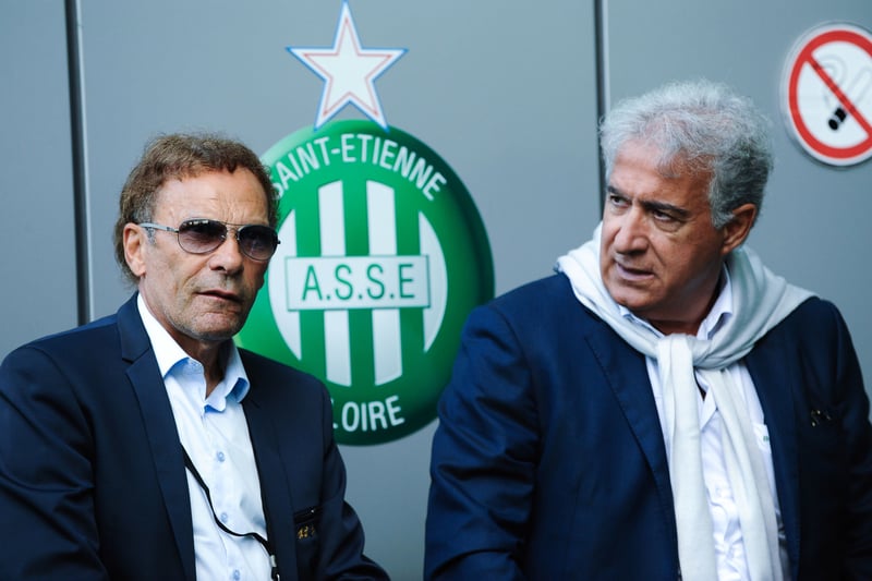 Bernard Caïazzo et Roland Romeyer, présidents de l' ASSE.