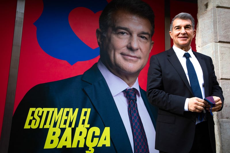 Joan Laporta élu président du Barça