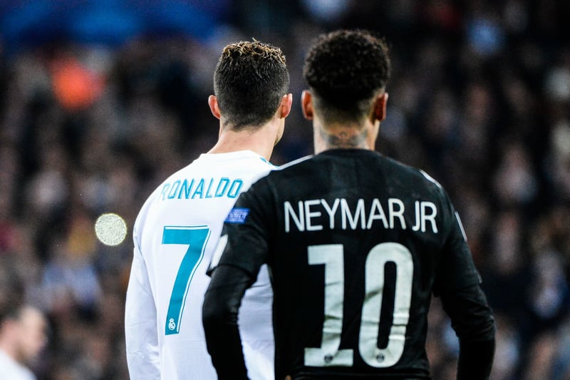 Neymar rêve de jouer avec Cristiano Ronaldo.