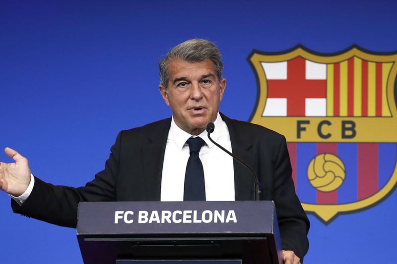 Président du Barça, Joan Laporta, travaille d’arrache-pied afin de dégraisser son effectif.