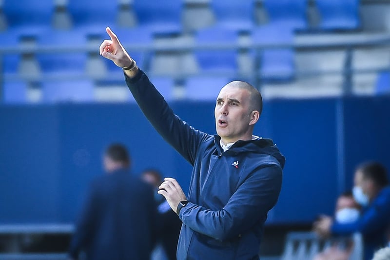 Laurent Batlles, ex-coach de la réserve de l'ASSE, actuel entraîneur de l'ESTAC.