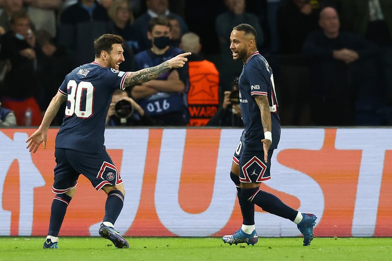 Lionel Messi et Neymar heureux au PSG.