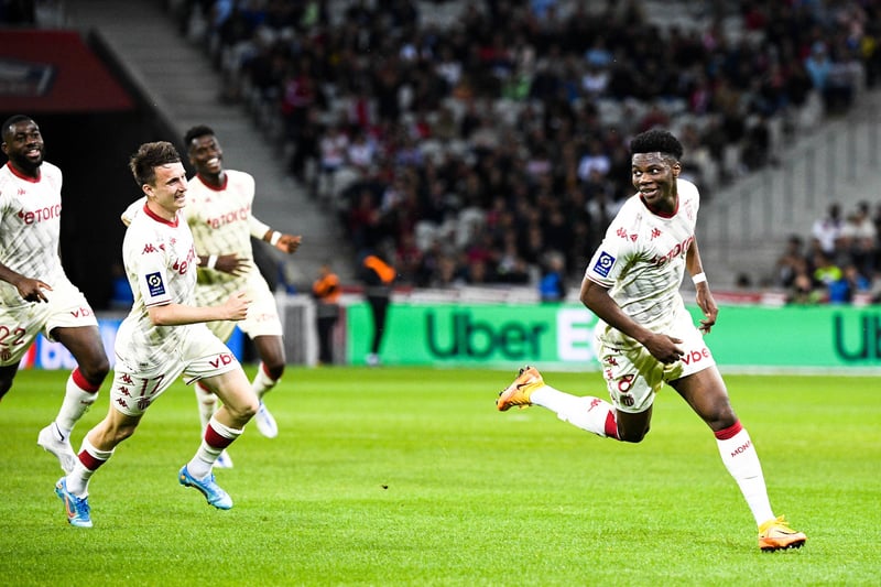 Mercato AS Monaco : Aurélien Tchouaméni heureux de en joie après un but