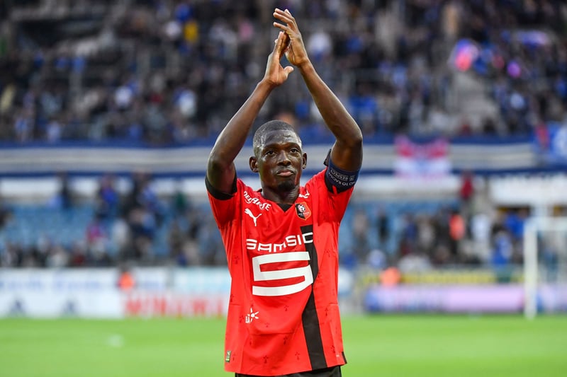 Hamari Traoré, capitaine du Stade Rennais. 