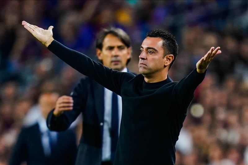 Xavi, entraîneur du FC Barcelone. 