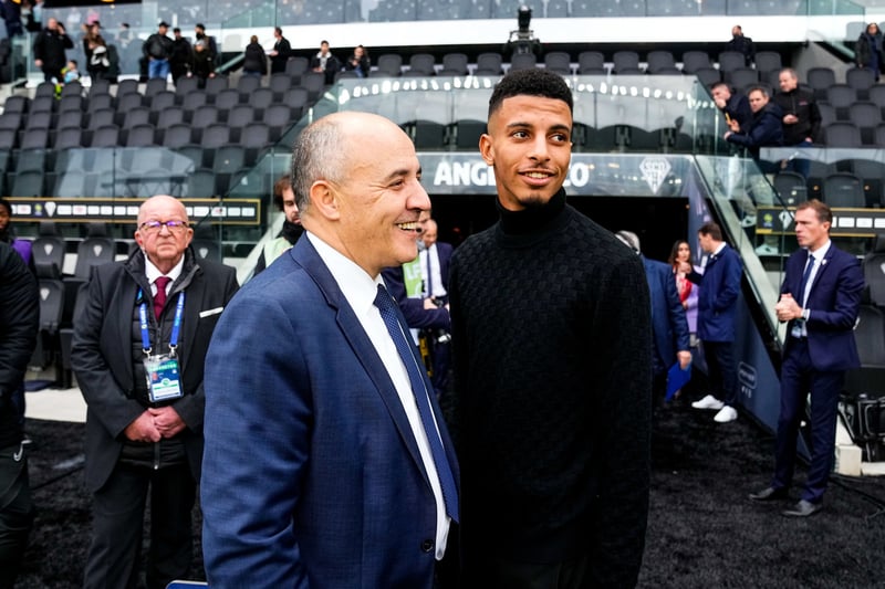 OM Mercato : Azzedine Ounahi et Saïd Chabane, joueur et président d'Angers SCO.