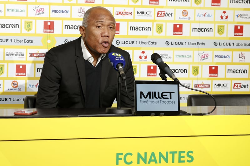 Antoine Kombouaré, entraîneur du FC Nantes. 