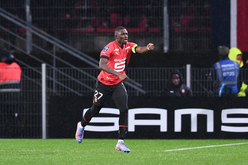 Hamari Traoré, buteur ce soir avec le Stade Rennais, face au PSG. 