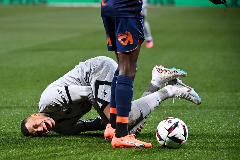 Kylian Mbappé est forfait avec le PSG pour trois semaines.